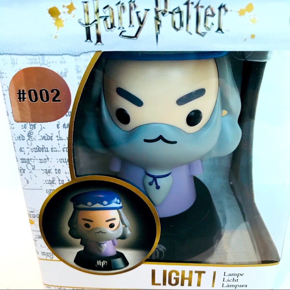 NEW HARRY POTTER NIGHT LIGHT DUMBLEDOR FOR KIDS ROOM…